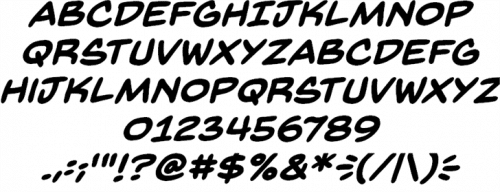 Back Issues BB Font Family