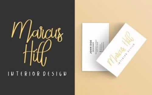 Badass Holliday Handwritten Font