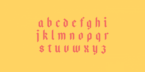 Bajern Typeface