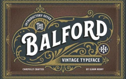 Balford Display Font