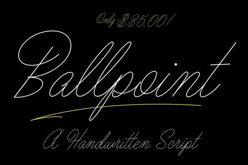 Ballpoint Script Font