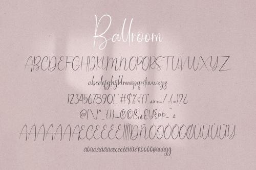 Ballroom Handwritten Font