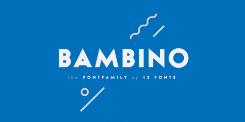 Bambino Font Family