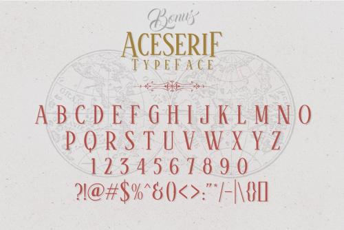 Bandung Aceserif Script Font