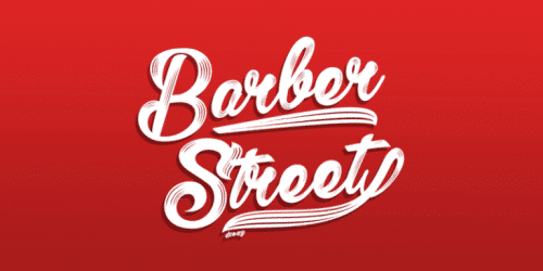 Barber Street Brush Font