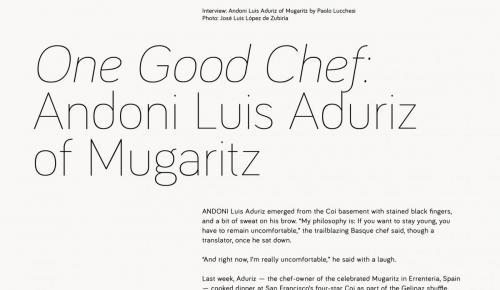 Bariol Typeface