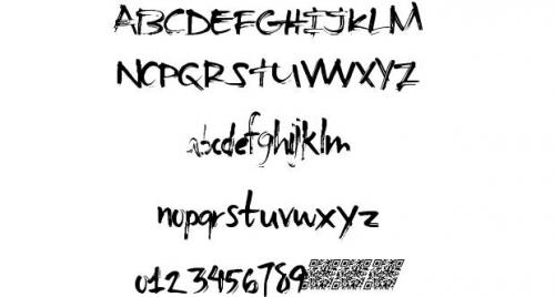 Basic Sharpie Font