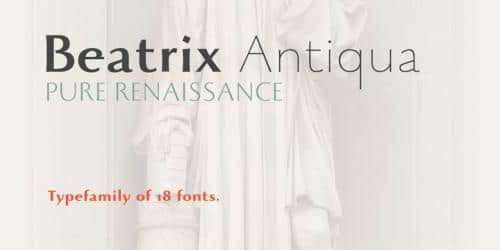 Beatrix Antiqua Font Family