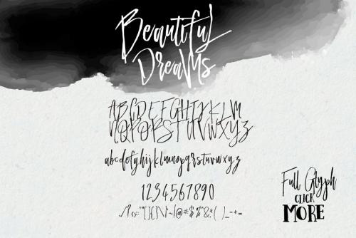 Beautiful Dreams Font