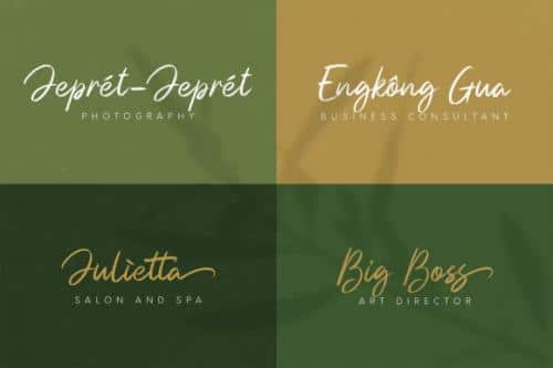 Beautifully Script Font