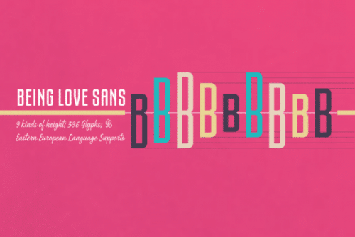 Being Love Duo Font