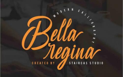 Bella Regina Script Font