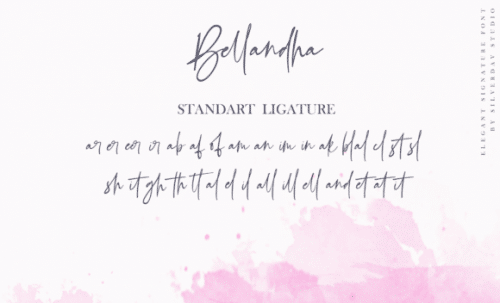 Bellandha Signature Script Font