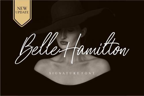 Belle Hamilton Font Duo