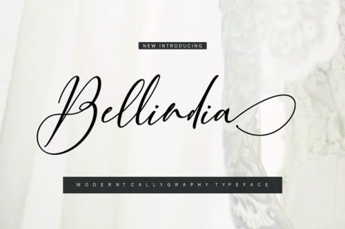 Bellidia Script Font