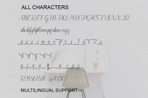 Belynti Calligraphy Font