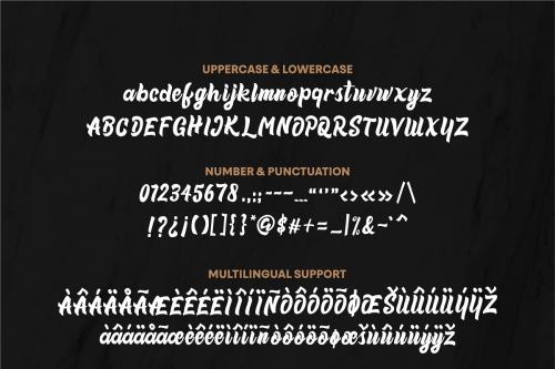 Beneth Bold Script Font