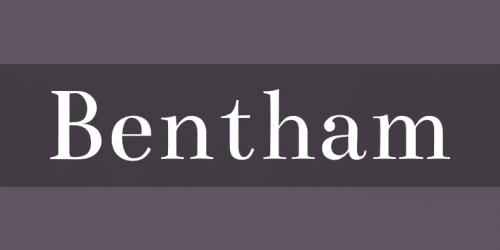 Bentham Font