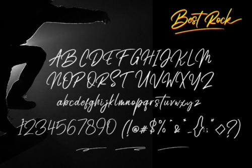 Best Rock Handwritten Font