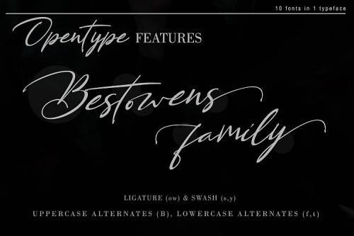 Bestowens Family Font
