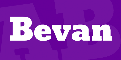 Bevan Font
