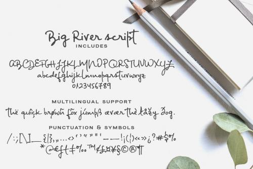 Big River Font Family