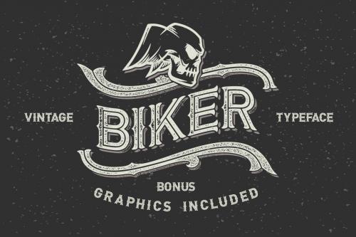 Biker One Font