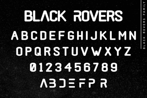 Black Rovers Sans Font