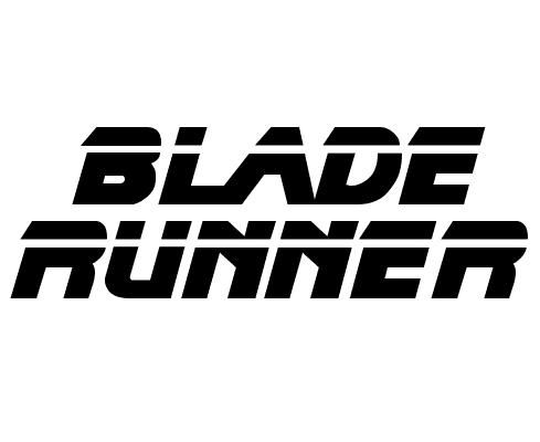 Blade Runner Movie Font