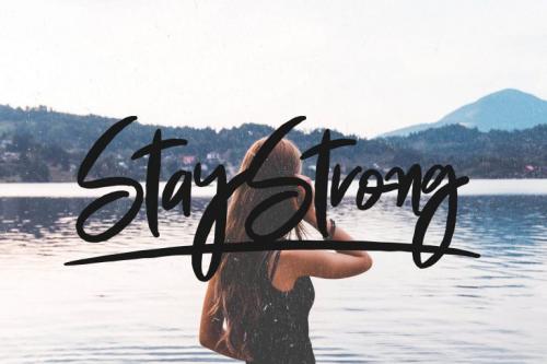 Blank City Brush Font
