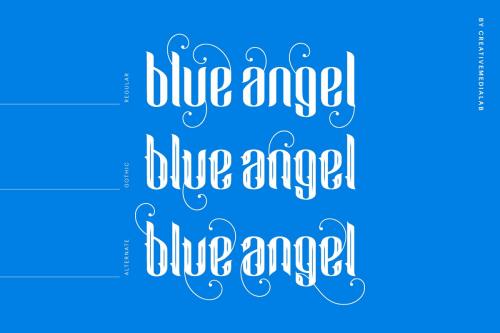 Blue Angel Blackletter Font