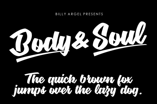 Body Soul Font