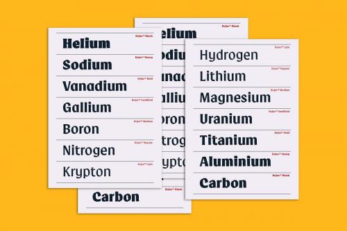 Bojes™ Typeface