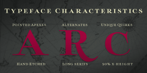 Boncaire Titling Font