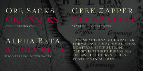 Boncaire Titling Font