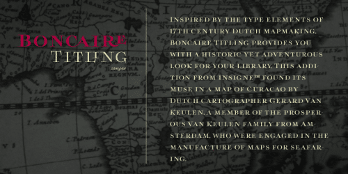 Boncaire Titling Font