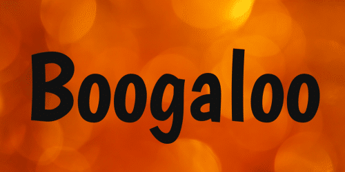 Boogaloo Font