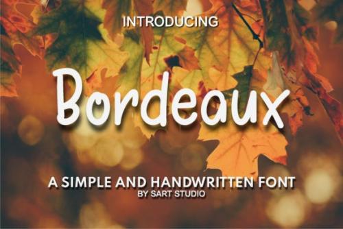 Bordeaux Script Font