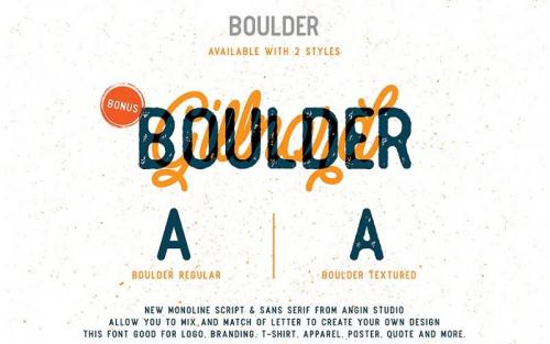 Boulder Typeface