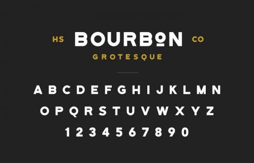 Bourbon Grotesque Font