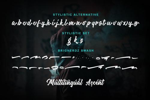Brigherdz Graffiti Font