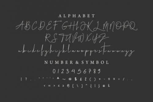 Brillante Luna Piena Handwritten Font