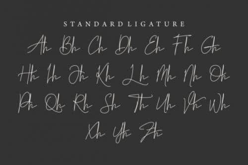 Brillante Luna Piena Handwritten Font