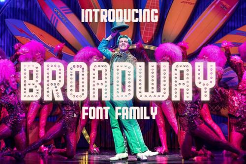 Broadway Font Family