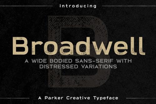 Broadwell Typeface Font