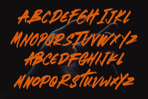 Brotherhood Brush Font