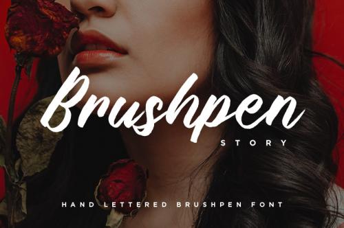Brushpen Story Font