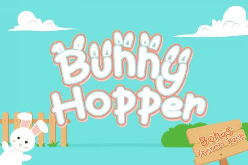 Bunny Hopper Display Font