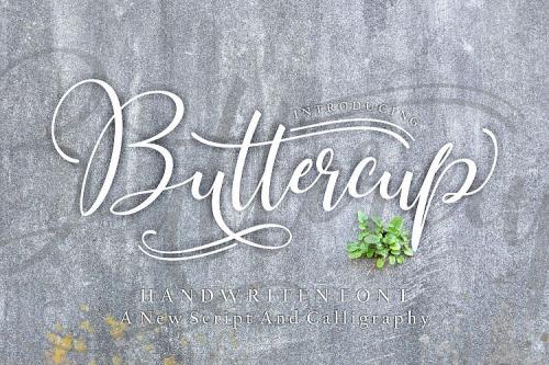 Buttercup Handwritten Font