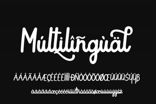 Butterfly Script Design Font